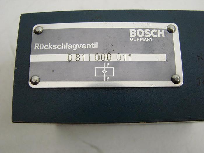 Used BOSCH Valve 0 811 000 011 Used
