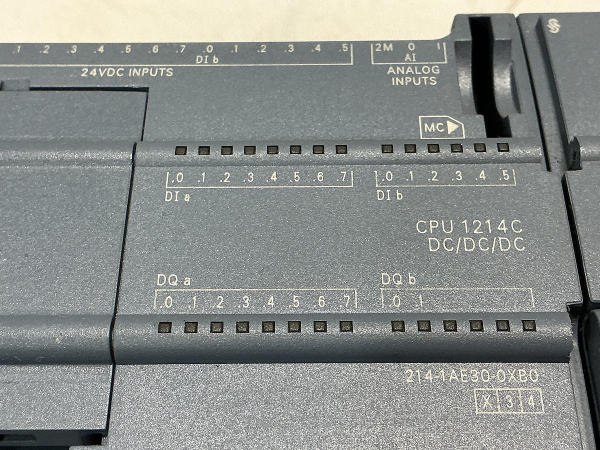 Used SIEMENS CPU 1214C
