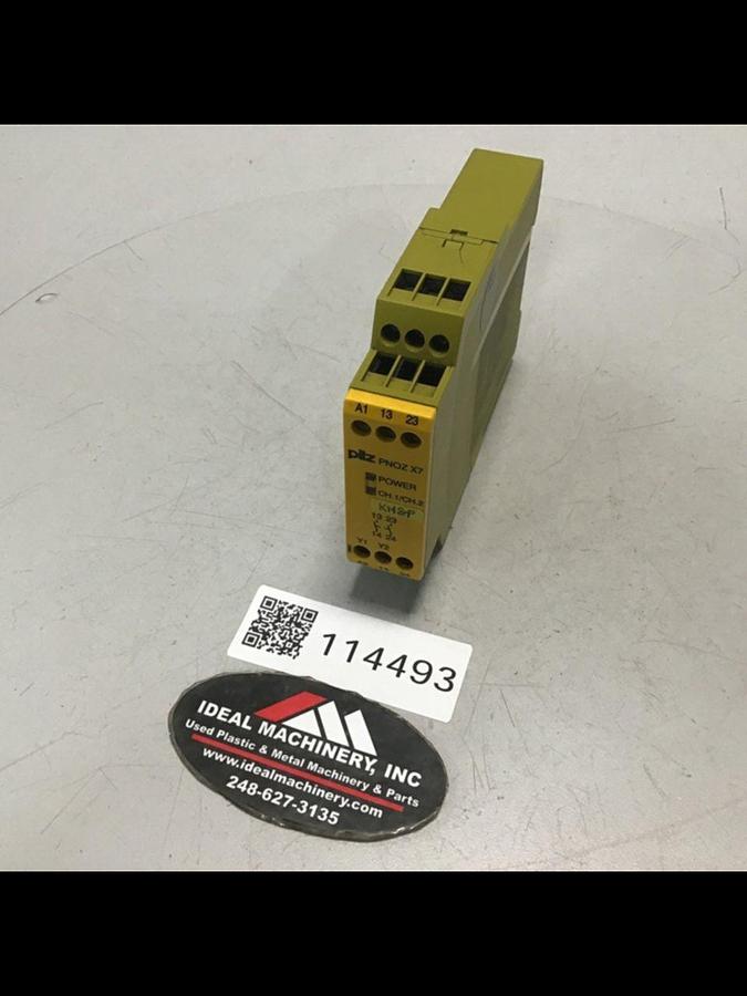 Used PILZ Safety Relay PNOZX724VDC Used #114493