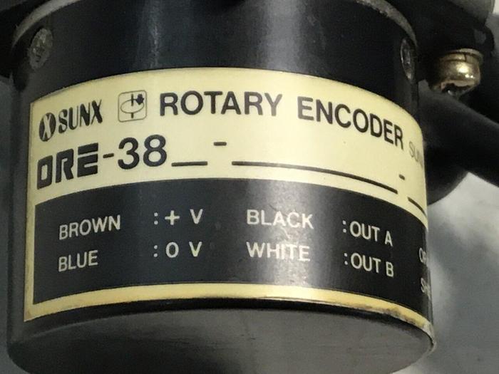 Used SUNX LTD Rotary Encoder ORE-38-500C24 #128894
