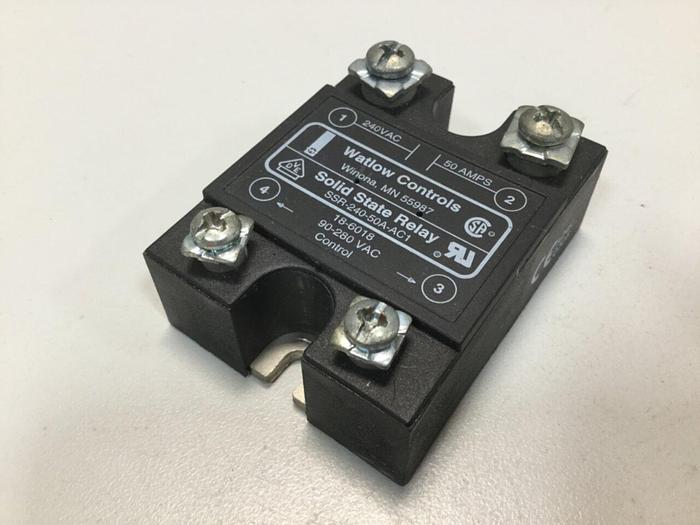 Used WATLOW Solid State Relay SSR-240-50A-AC1 #102892