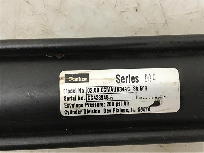 Used PARKER Hydraulic Cylinder 02.00 CCMAUS34AC 38.500 Used 144489