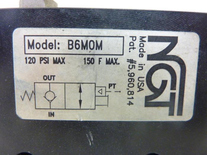 Used NGT Valve B6M0M #44660