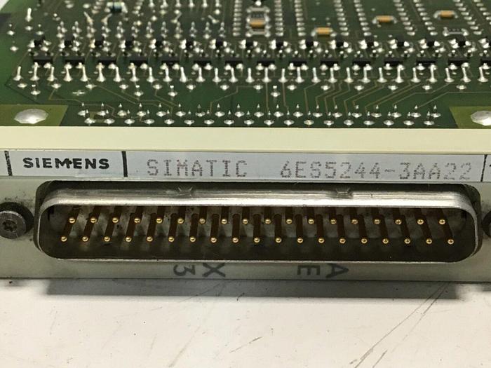 Used SIEMENS Temperature Control Module 6ES5 244-3AA22 Used