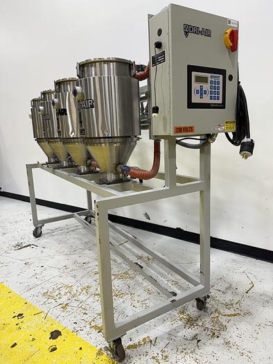 Used DRI AIR INDUSTRIES Dryer & Hopper HP4-X100 FM USED