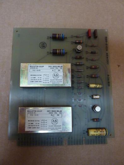 Used ALLEN BRADLEY Memory Circuit Board X-361832 #27252
