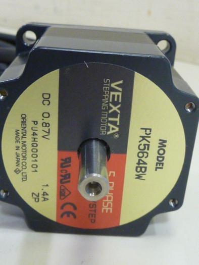 Used ORIENTAL MOTOR Stepping Motor PK564BW #61397