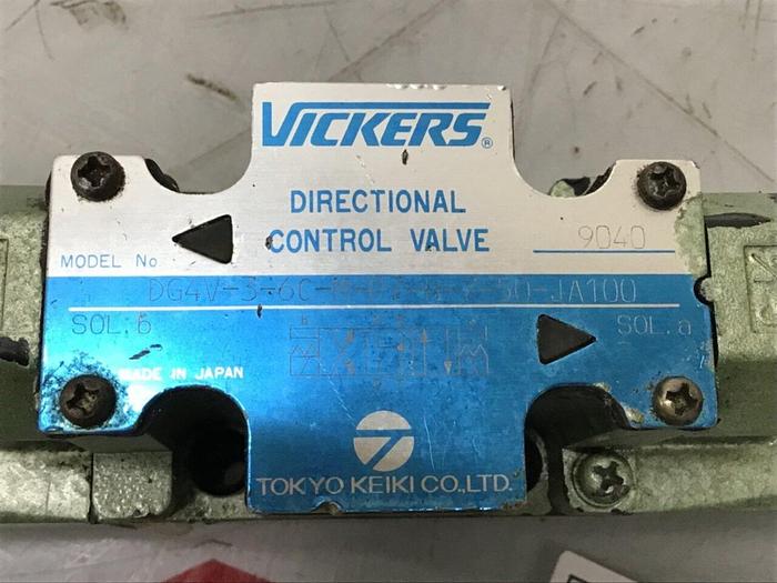 Used VICKERS Directional Control Valve DG4V36CMP7H750JA100 #118217