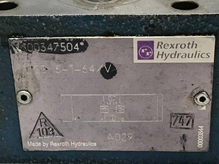 Used REXROTH Valve Z286164V #126188