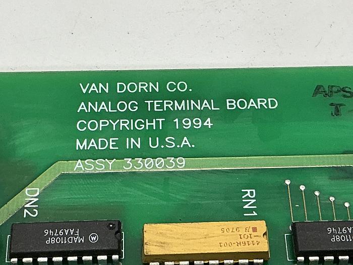 Used VAN DORN ASSY 330039
