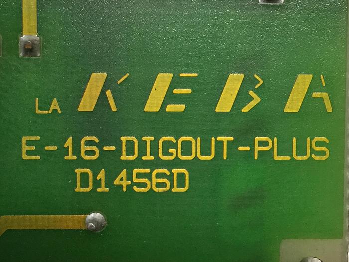 Used KEBA Engel Output Board E-16-DIGOUT-PLUS D1456D Used