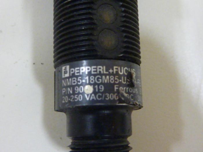 Used PEPPERL & FUCHS Sensor NMB5-18GM85-US-C-FE-V12 #53263
