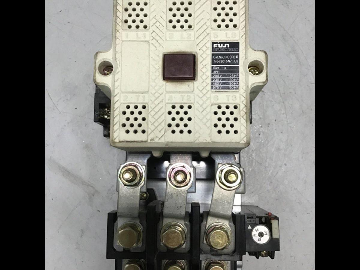 Used FUJI ELECTRIC Contactor SC-5N/UL 1NC3F0 USED