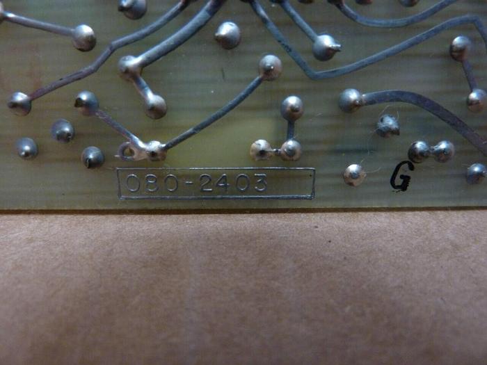 Used SCI Circuit Board 080-2403 REV G #25078