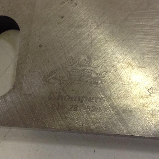 Used ZENITH CUTTER Granulator Blade / Knife K-53146-Z2 #81004