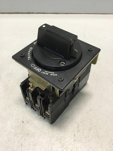 Used MITSUBISHI 50 Amp Breaker w/ Switch NF50-CP #138655