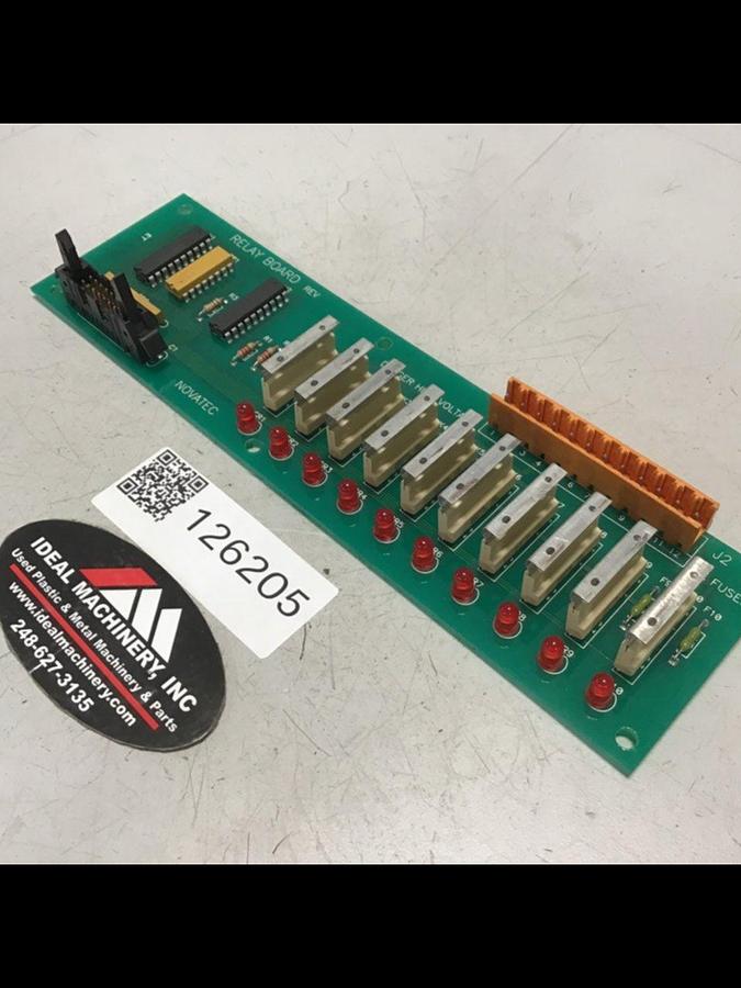 Used NOVATEC Relay Board RELAY BOARD USED