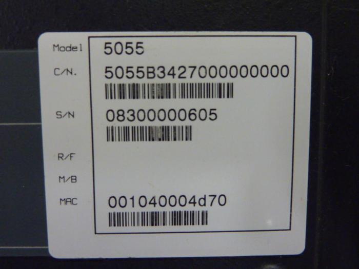 Used INTERMEC Data Collection Terminal 5055 #57201
