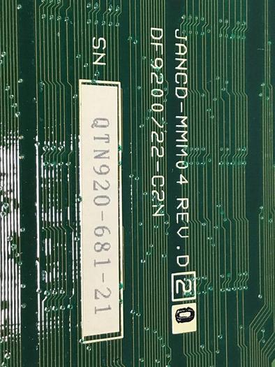 Used YASKAWA Circuit Board JANCD-MCP02B-1 REV D #131029
