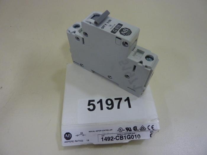 ALLEN BRADLEY 1 Amp Circuit Breaker 1492-CB1/G010 SER C #51971