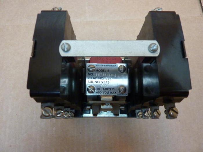 Used CUTLER HAMMER Motor Starter 9575ED60-1 #27789
