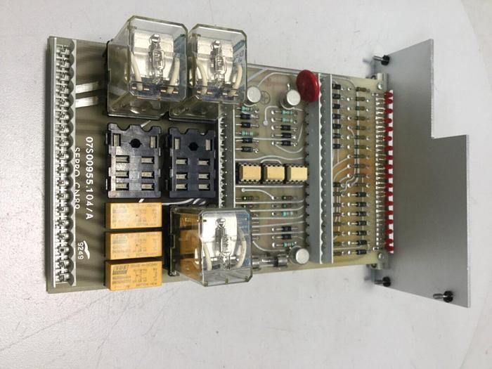 Used SEPRO ROBOTIQUE Circuit Board 07S00955.104/A #105032