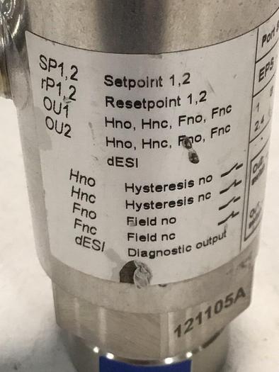 Used IFM Pressure Sensor w/ Display PN7203 USED