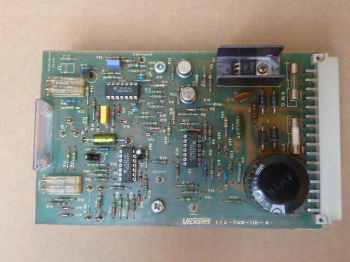 Used VICKERS Amplifier Board EEA-PAM-118 Used