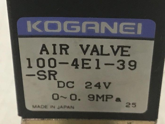 Used KOGANEI Air Valve 100-4E1-39-SR Used