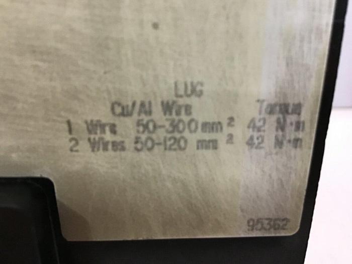 Used SQUARE D 400 Amp Circuit Breaker LAL3640035M Used