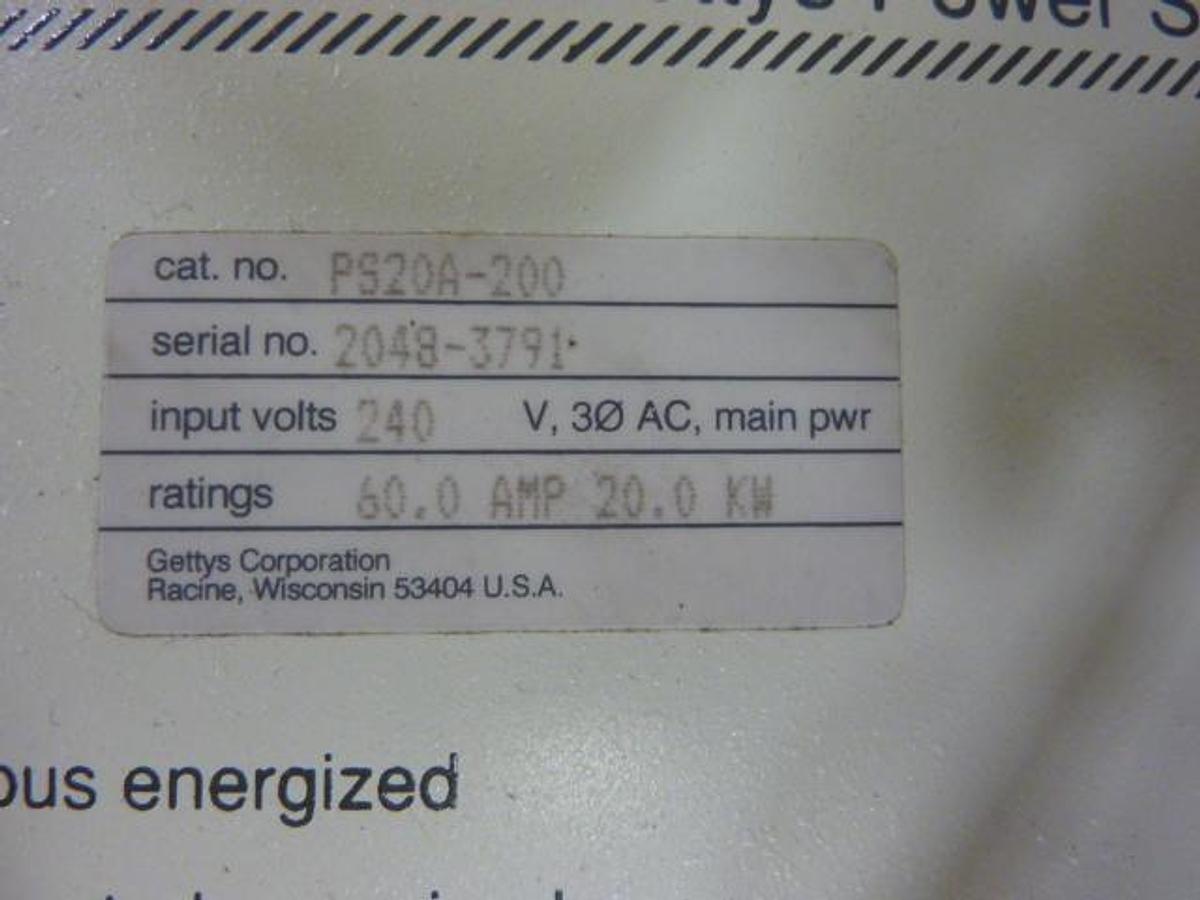 Used AEG AC Servo Drive PS20A-200 USED