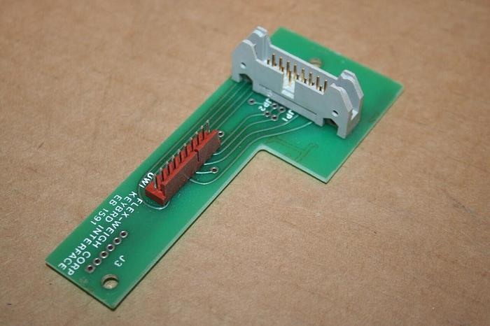 Used FLEX WEIGH Circuit Board EB1591 Used