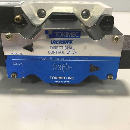 Used VICKERS Tokimec Directional Control Valve DG4V52AMP7LH740 #95329