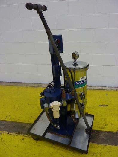 Used MAIN MANUFACTURING Hydraulic Oil Vacuum w/ Filter VACUUM394 #48394