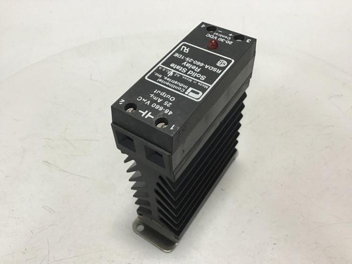 Used CONTINENTAL INDUSTRIES Solid State Relay RSDA-660-25-1DE #134748