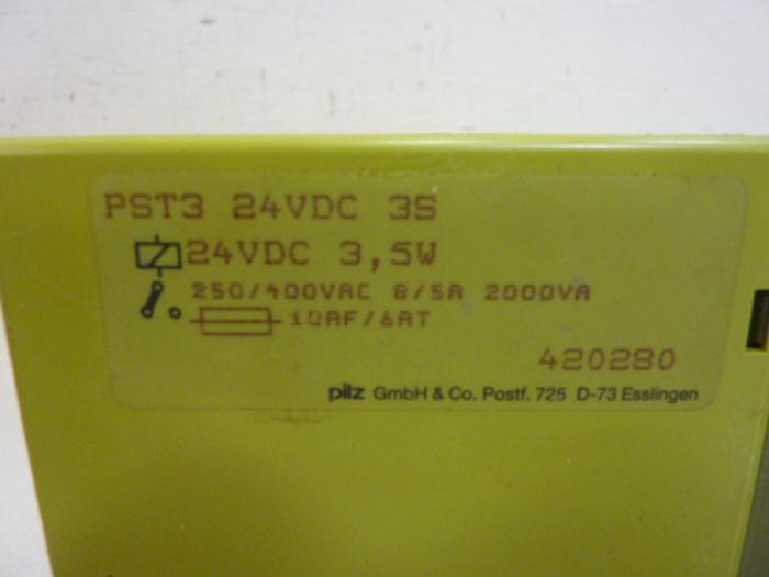 Used PILZ Saftey Relay PST324VDC3S #58747