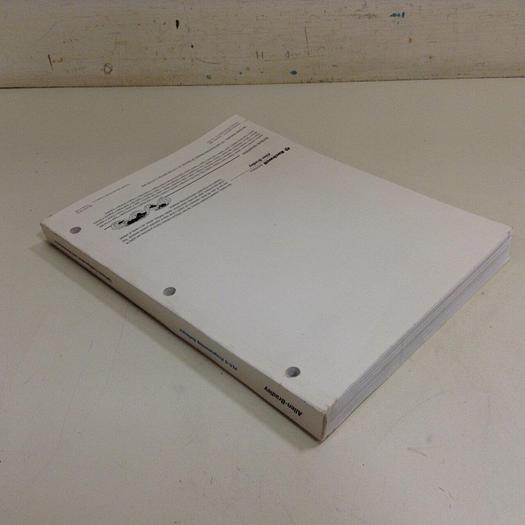 Used ALLEN BRADLEY Configuration and Maintenance Manual 6200-6.4.6 #70831