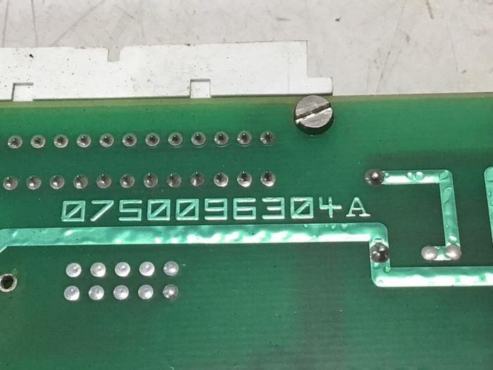 Used SEPRO ROBOTIQUE Control Board 0750096304A #136888