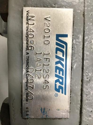 Used VICKERS Pump V2010 1F12S4S #138993