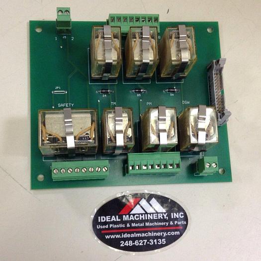 Used MOTOMAN ROBOTICS Relay Board 137679-1 #76958