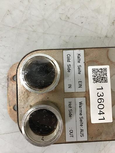 Used FUNKE Brazed Plate Heat Exchanger TPL 00-1-18-22 #136041