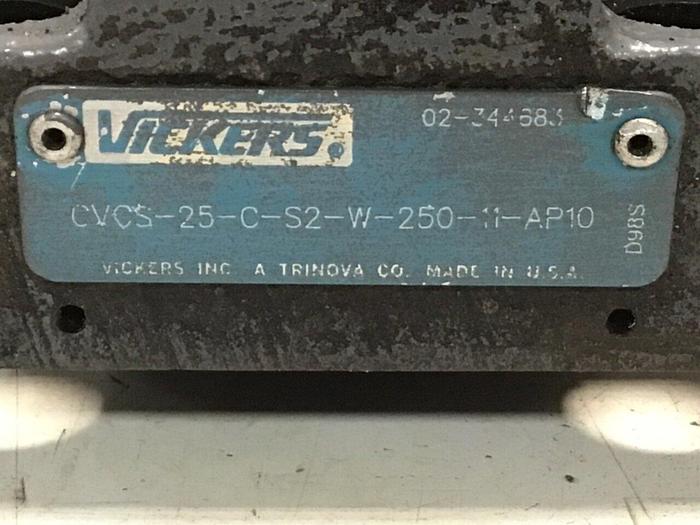 Used VICKERS Valve CVCS-25-C-S2-W-250-11-AP10 #139104