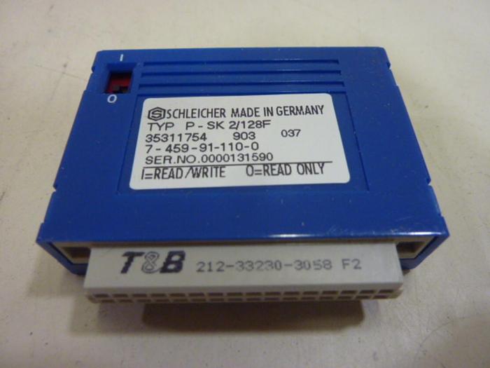 Used SCHLEICHER Memory Cartridge P-SK2/128F #65711