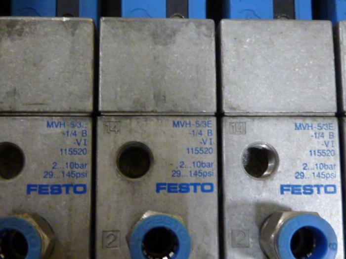 Used FESTO Control Block / Valve Terminal IFB8-02 #52744