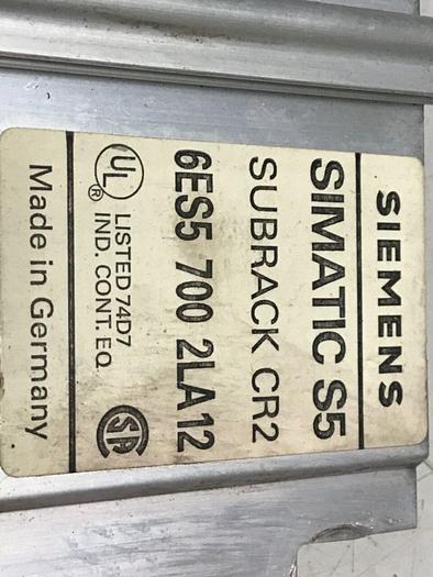Used SIEMENS Rack Simatic S5 6ES5 700-2LA12 #92132