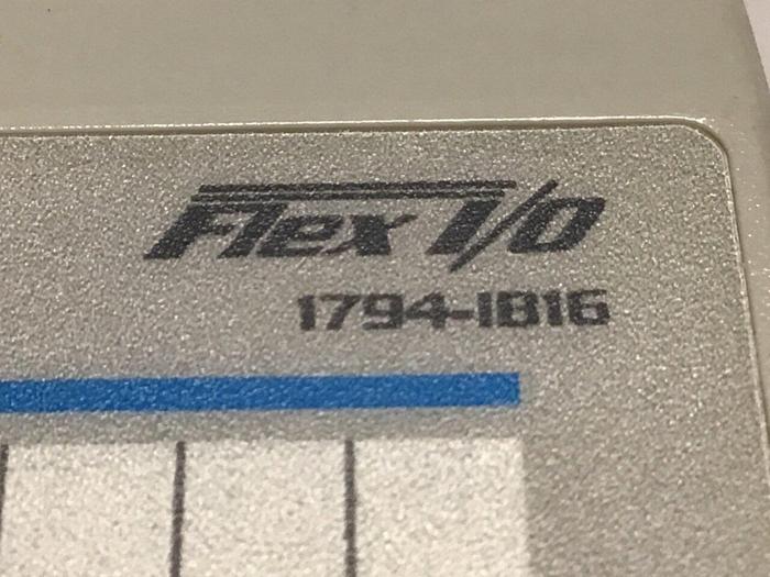 Used ALLEN BRADLEY Input Module 1794-IB16 SER A #129361