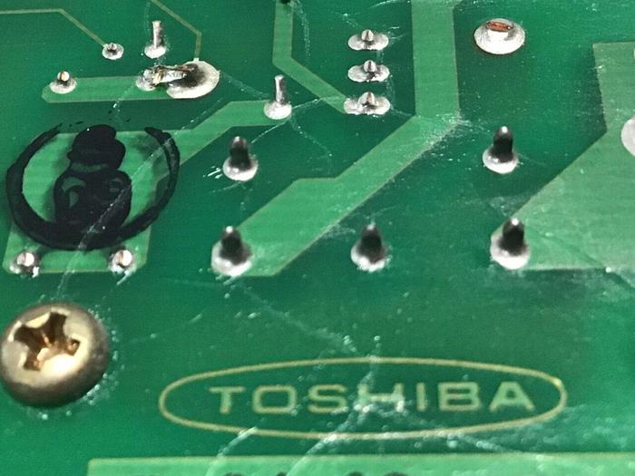 Used TOSHIBA Circuit Board V1DRA L4104141 #129756
