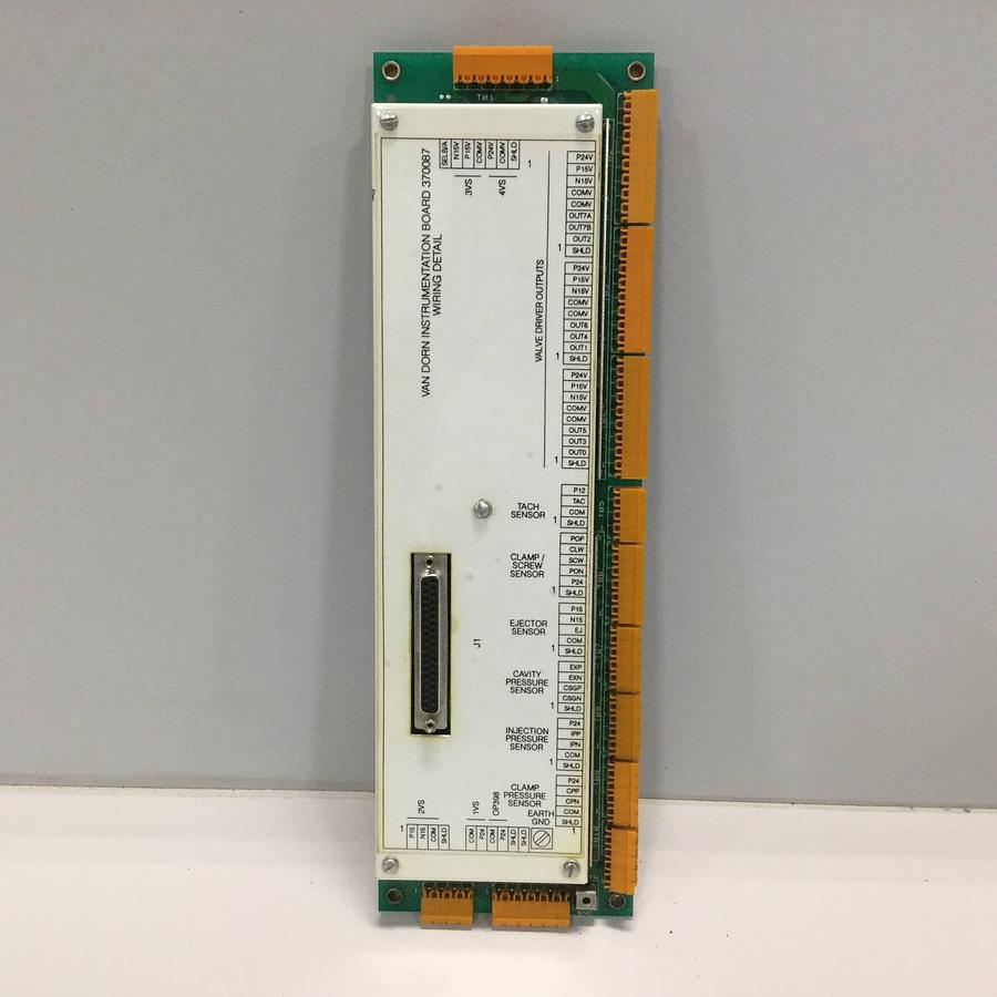Used VAN DORN Instrumentation Board 370087 USED