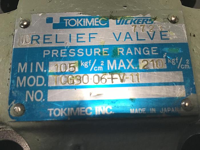 Used VICKERS TCG30-06-FV-11