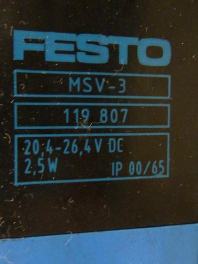 Used FESTO Control Block / Valve Terminal IFB8-02 #52780